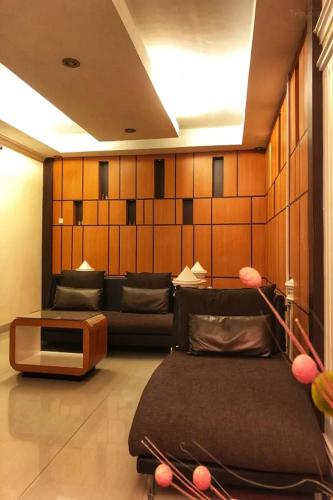 Posezení v ubytování Hotel Manggasa Makale