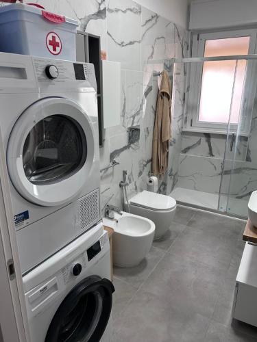 Koupelna v ubytování STANZA PRIVATA Rho Fiera San Siro Milano