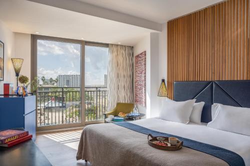 Katil atau katil-katil dalam bilik di Dan Accadia Herzliya Hotel