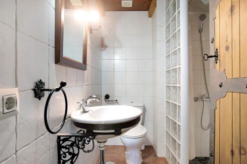 Koupelna v ubytování Casa Alucema
