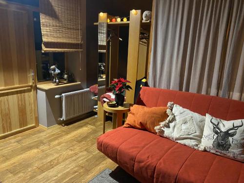 Posezení v ubytování Konrads Apartment