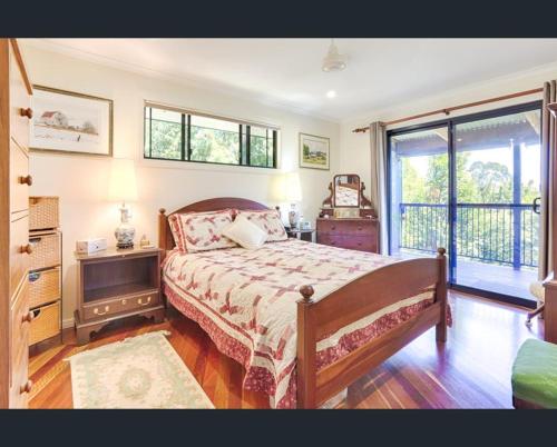 Postel nebo postele na pokoji v ubytování Billabong Inn