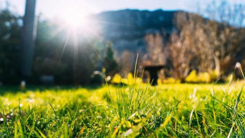 Un paisaje natural cerca de la casa vacacional