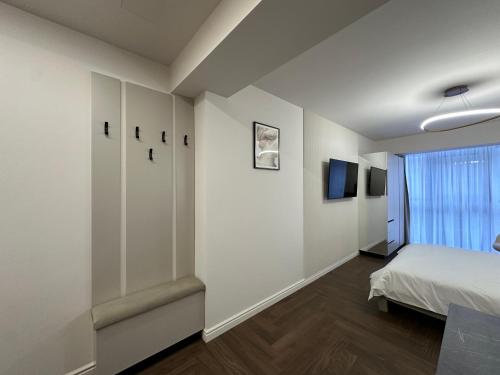 Ένα ή περισσότερα κρεβάτια σε δωμάτιο στο Sav Residence