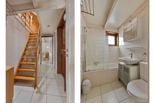 Koupelna v ubytování Park Haerendycke Vis123