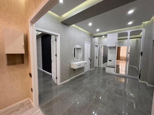 Koupelna v ubytování Demirchi Apartment