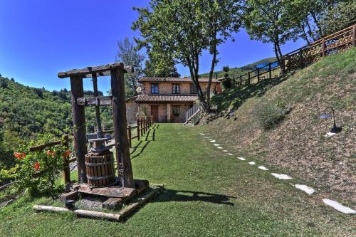 Zahrada ubytování Agriturismo Le Scope