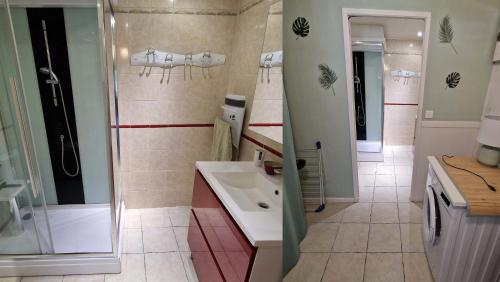 Et badeværelse på la maison d'à coté