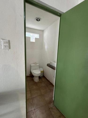 Ένα μπάνιο στο Cabañas Camping Ria Celestun