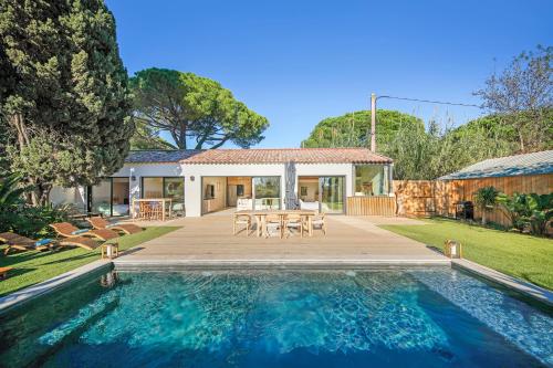 3min de la mer - 14P - Calme - Moderne - Jacuzzi - BBQ