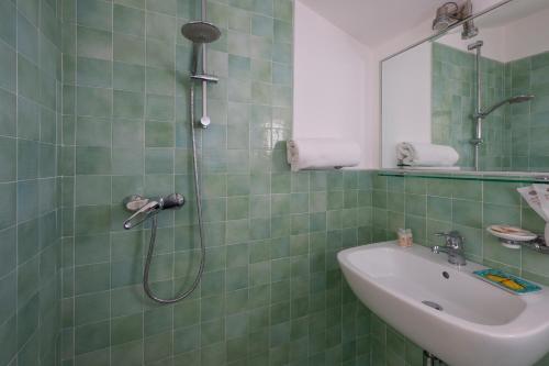 Koupelna v ubytování La casa di Ludo e Marti