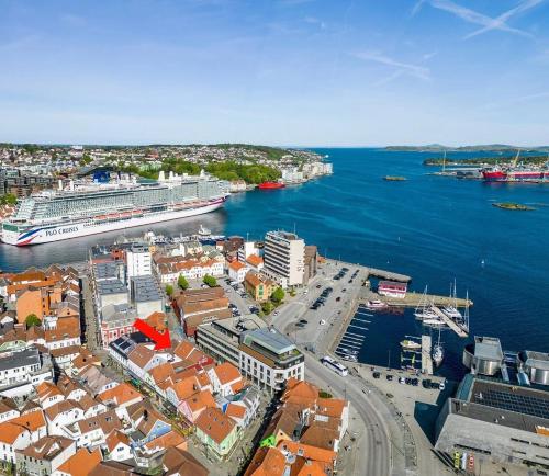Vista general de Stavanger o vista desde el apartamento