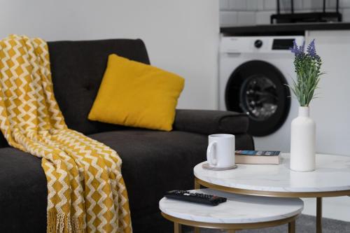 Χώρος καθιστικού στο Open Mind Property - Cosy Flat with 2 Beds