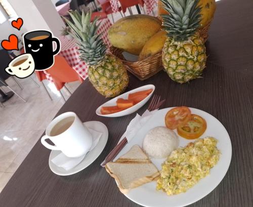 Jídlo v hotelu nebo okolí