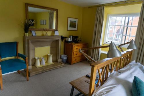 Гостиная зона в The Crown Aldbourne