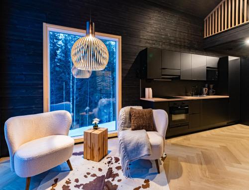 Khu vực ghế ngồi tại Vuokatti Weekend Platinum II