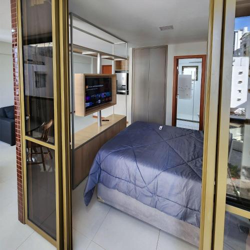 Televisyen dan/atau pusat hiburan di Graça Prime Residence