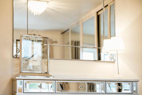 Koupelna v ubytování Cheriton Cottage