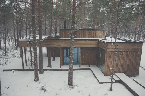 Dirhami Nature Resort v zimě