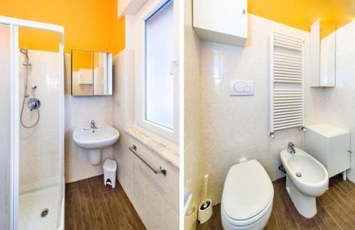 Ένα μπάνιο στο Attic Apartment, Air Conditioning, Fast WiFi