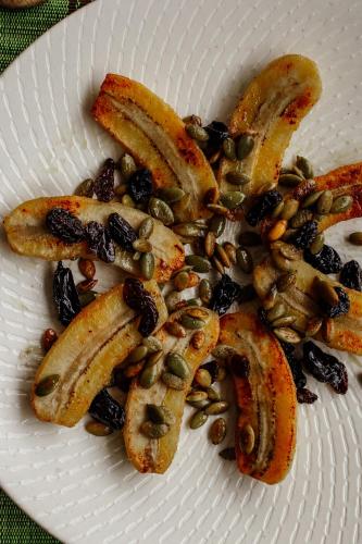 Mad i villaen eller i nærheden