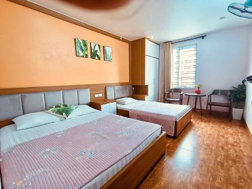 Postel nebo postele na pokoji v ubytování Sao Mai Hotel HN - by BAY LUXURY