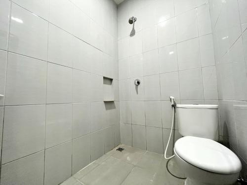 Koupelna v ubytování Rattanhaus Premiere