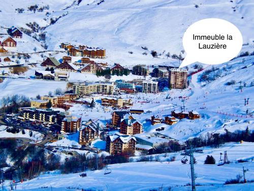 La Lauzière appartement au pied des pistes