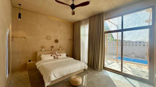 Voodi või voodid majutusasutuse One bedroom villa with private Swiming pool toas
