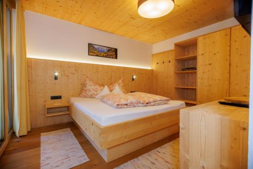 Cama o camas de una habitación en Hochfeldhof