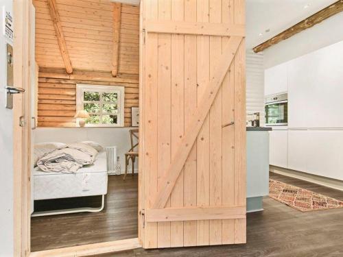 Beautiful Home In Aars W-にあるベッド