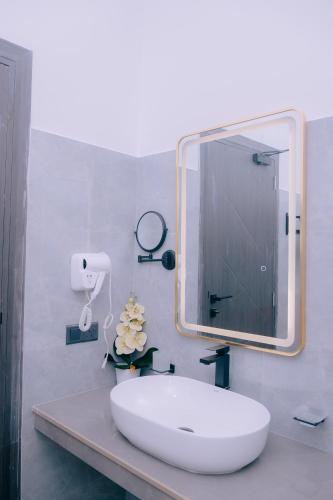 Koupelna v ubytování Ranowell Hotel