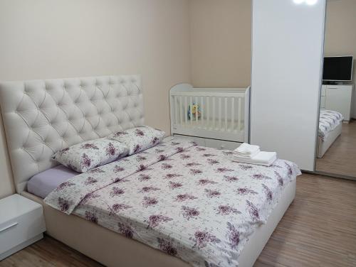 Postel nebo postele na pokoji v ubytování Apartment Andri