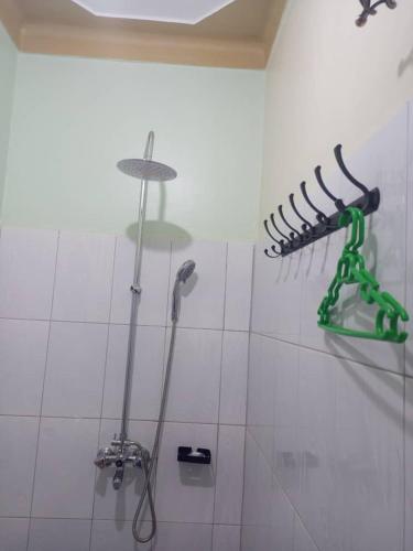 a skeleton on the wall of a bathroom at NAM GUEST HOUSE AND INn in Maule