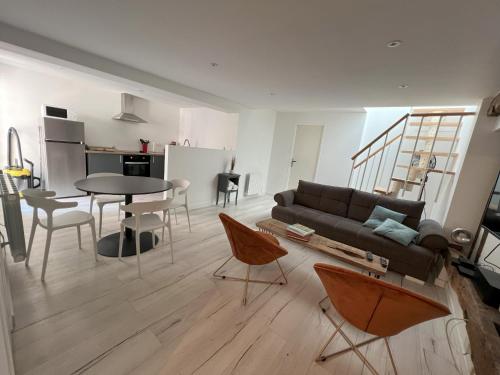 Au coeur de la ville, à deux pas de la cathédrale.