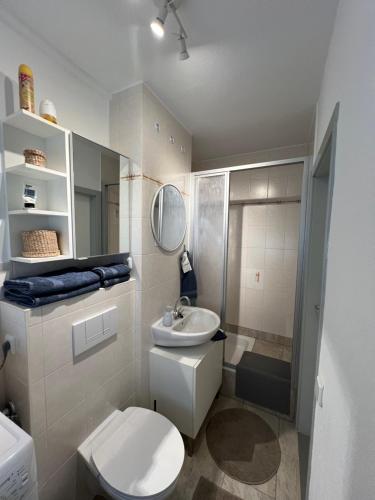 Koupelna v ubytování Altstadt Apartment Bautzen