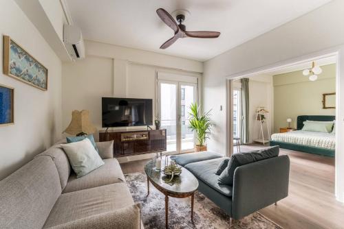 Spacious 3BR Home near Acropolis Museum