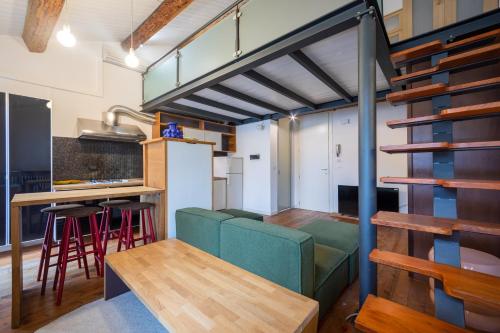 Kuchyň nebo kuchyňský kout v ubytování Elegant Loft - Vicenza Center
