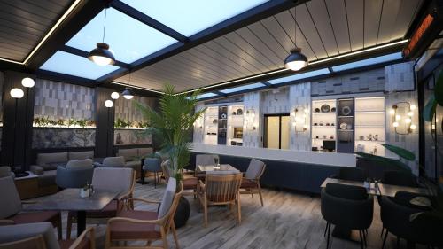 Гостиная зона в Villa Business Hotel Istanbul Airport