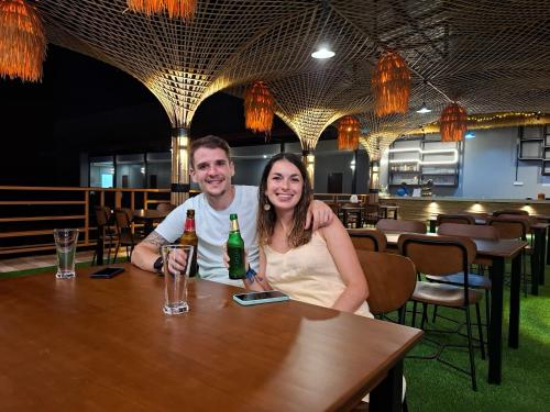Tetamu yang menginap di Fahsai Hostel