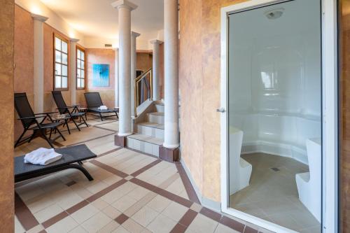 Ванная комната в Wellness Hotel Jean De Carro