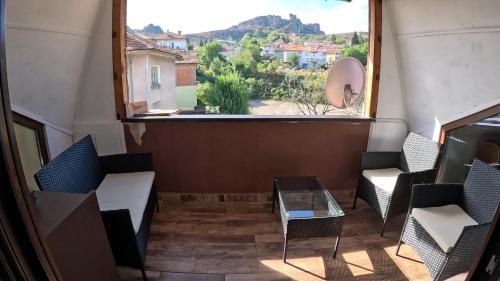 Nespecifikovaný výhled na hory nebo výhled na hory při pohledu z apartmánu