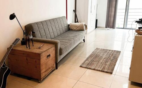 Zona de estar de Excellent location bright sliema tigne apartment