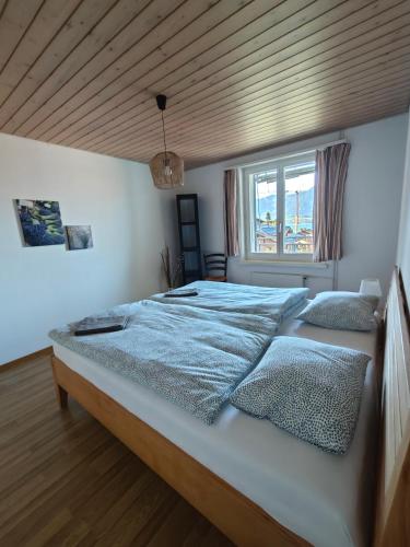 Postel nebo postele na pokoji v ubytování NEB-Thun Appartment 3