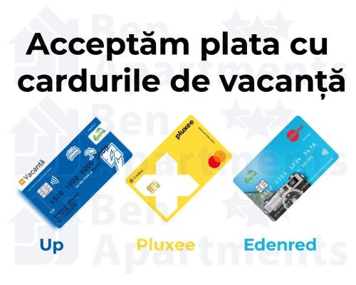 una imagen de una platiniancincincincincincinia acercin en Ben Apartments Central Urban Escape, en Sibiu