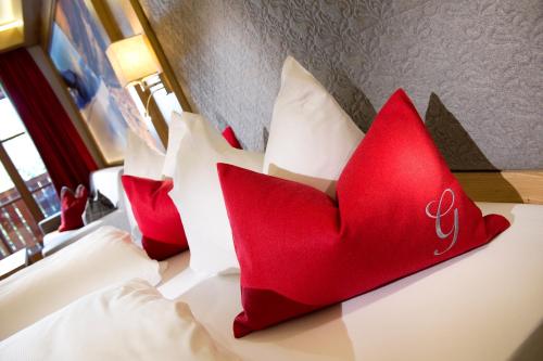 Cama ou camas em um quarto em Hotel Gambswirt