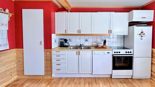 Dapur atau dapur kecil di Lofotens Perle