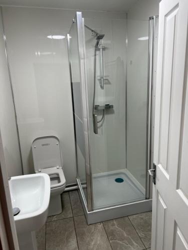 Koupelna v ubytování 2 Bedroom Town apartment