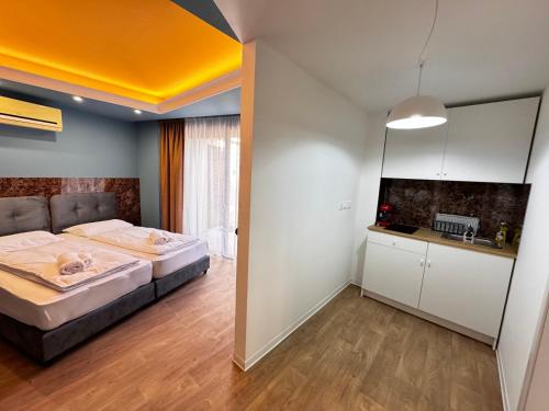 Modern Studio Nr5 private Kitchenette and Bathroom