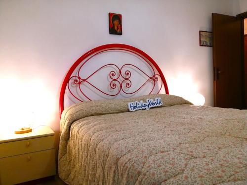 Кровать или кровати в номере Marisa's House in Dolomit by Holiday World